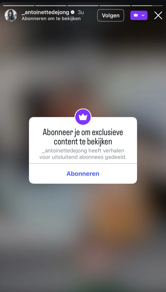 Antoinette de Jong exclusieve content