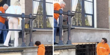VIDEO: Ouwe vent is wildplassers in Amsterdam zat en heeft dé perfecte oplossing