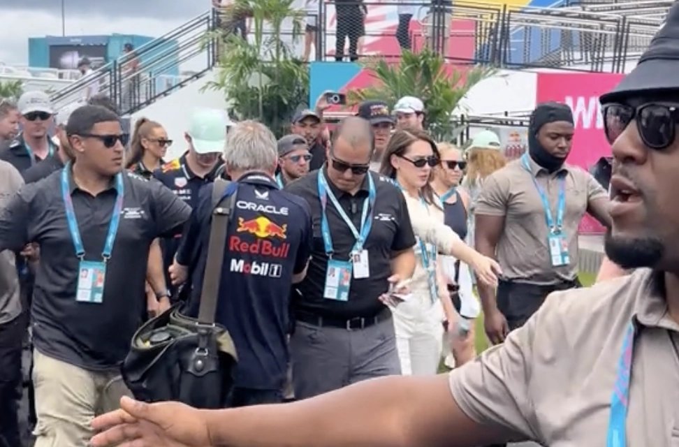 Beveiliging max verstappen miami