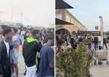 VIDEO: Groep jongeren zorgen voor chaos in Scheveningen – ME grijpt hard in