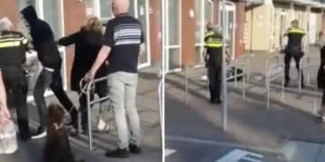 VIDEO: Politie grijpt keihard in bij aanhouding verwarde man – ‘Veel te heftig!’