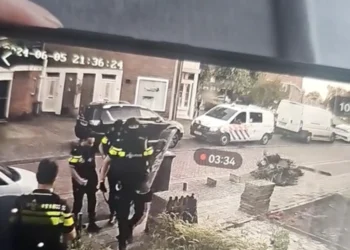 VIDEO: Man kijkt op videodeurbel-app en wordt verrast door onverwacht bezoek