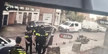 VIDEO: Man kijkt op videodeurbel-app en wordt verrast door onverwacht bezoek