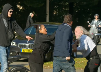 VIDEO: Fatbike-ruzie escaleert: oudere man toegetakeld in verkeersruzie