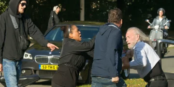VIDEO: Fatbike-ruzie escaleert: oudere man toegetakeld in verkeersruzie