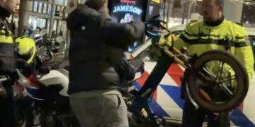 VIDEO: Jongeman wil discussie aangaan bij inbeslagname fatbike: geen schijn van kans
