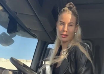 VIDEO: Vrachtwagenchauffeur Cheyenne is erg geliefd bij haar mannelijke collega’s