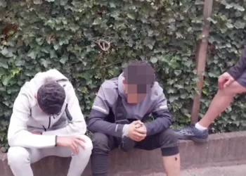 VIDEO: Twee mannen in de kraag gevat na poging om fatbike te stelen (worden hard aangepakt)